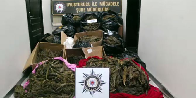 Evi, ’Esrar’ Yuvası Haline Getirmişler