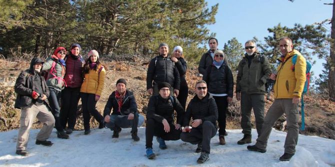 Burhaniyeli Doğa Severler Kazdağı’nı Gezdi