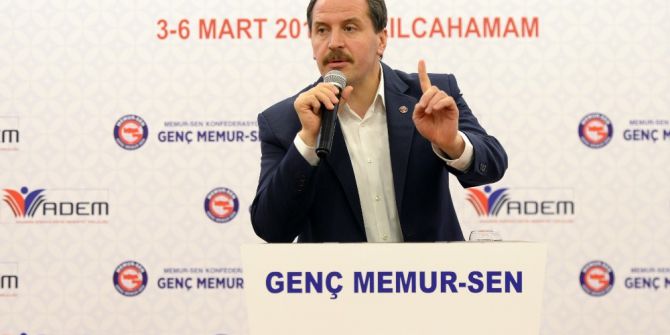 Memur-sen Genel Başkanı Yalçın: “Adaletli Bir Dünya Sizlerin Gayretiyle İnşa Olacaktır”