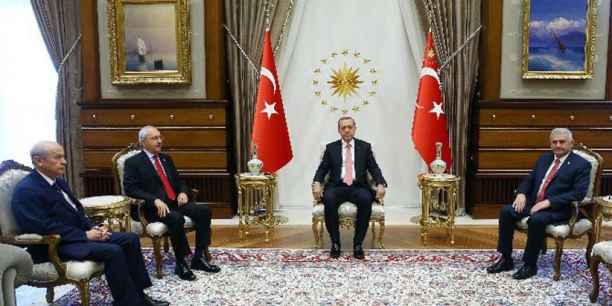 Cumhurbaşkanlığı Külliyesi’nde Liderler Zirvesi