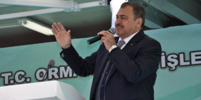 Bakan Veysel Eroğlu Kütahya’da