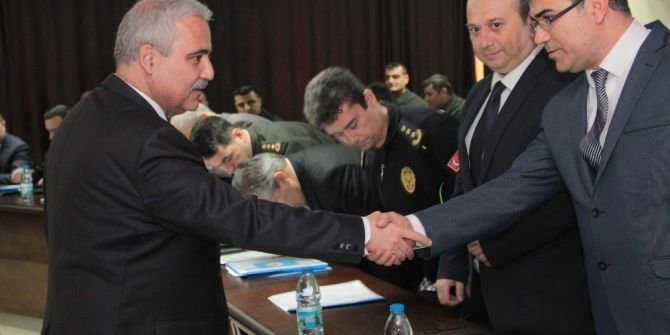 Manisa’da Kolluk Birimlerinden Değerlendirme Toplantısı