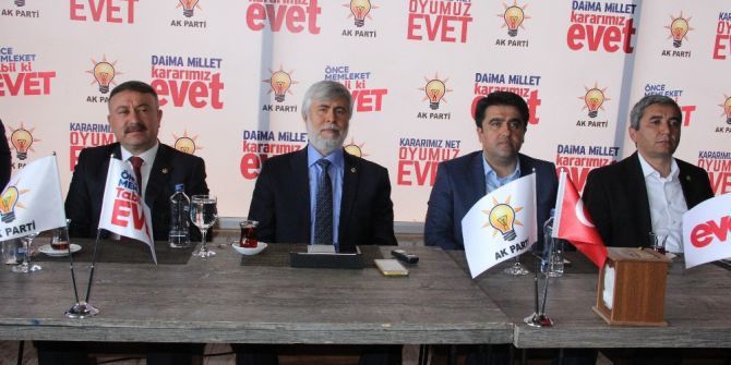Ak Parti Milletvekilleri, Mersin Basınına Anayasa Değişikliği Paketini Anlattı