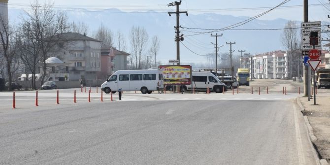 Düzce’de Terminale Tek Yön Uygulaması Başladı