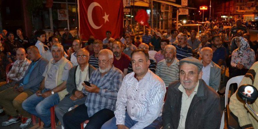 Sultandağı’nda Demokrasi Nöbeti Devam Ediyor