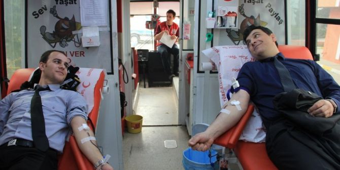 İzaydaş’tan 24 Kişi Kızılay’a Kan Bağışladı