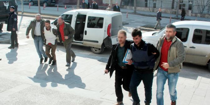 Otogardaki ’Kan Davası’ Cinayetinin Zanlıları Adliyeye Çıkarıldı