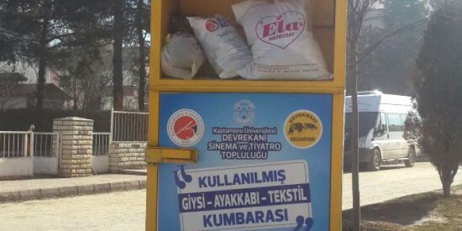 Öğrencilerden Sosyal Sorumluluk Projesi