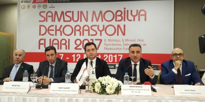 2017’nin En Yeni Tasarımları “Samsun 2.mobilya Dekorasyon Fuarı”nda
