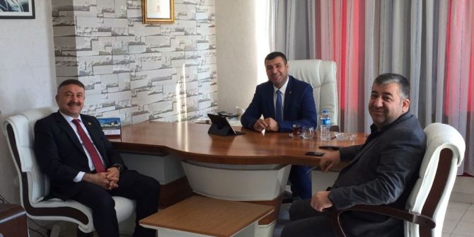 Ak Parti’li Özkan’dan Başkan Karak’a Ziyaret