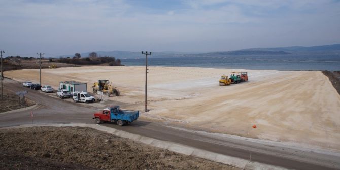 1915 Çanakkale Köprüsü Temel Atma Alanında Hazırlıklar Sürüyor