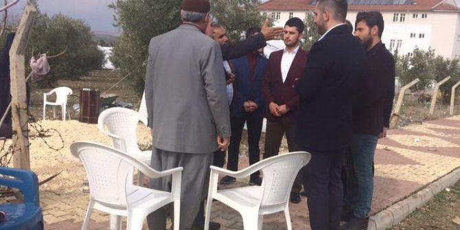 Genç Askon Üyeleri Samsatlıları Yalnız Bırakmadı