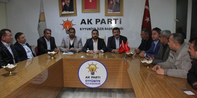 Başkan Ekinci Mahalle Sandık Başkanlarıyla Bir Araya Geldi