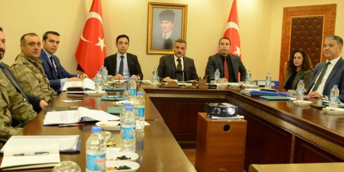 Tunceli’de Seçim Güvenliği Toplantısı Yapıldı