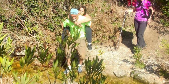 Doğa Yürüyüşçüsünü Akut Kurtardı