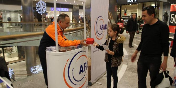 Afad, Park Afyon Avm’de Stant Açtı