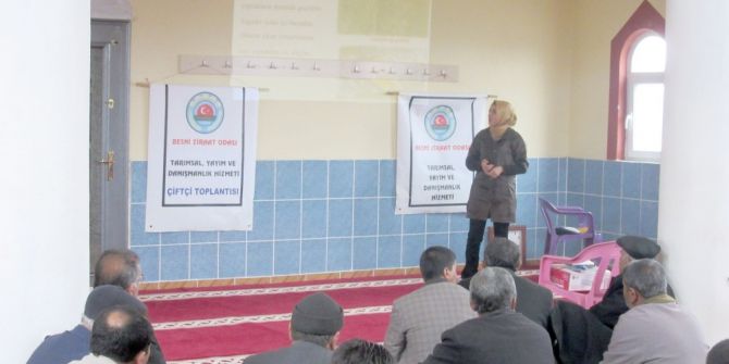 Besni Ziraat Odası Tarafından Eğitim Seminerleri Düzenlendi