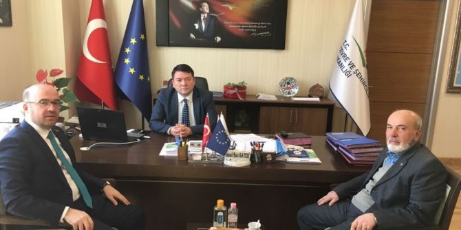 Başkan Yardımcısı Eldemir, Avrupa Birliği Yatırımları Dairesi Başkanlığı’nı Ziyaret Etti