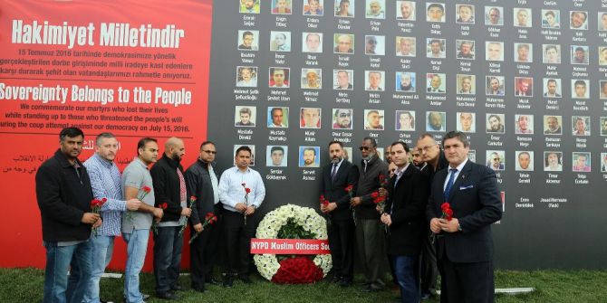 New York’taki Müslüman Polislerden İstanbul Büyükşehire Taziye Ziyareti