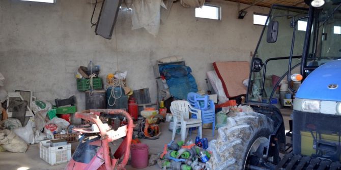 Beypazarı’nda Hırsızlar Bağ Evlerini Soydu