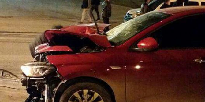 Otomobilin Çarptığı Çift Hayatını Kaybetti