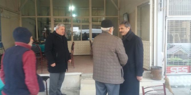 Başkan Alemdar, Cami Cemaatinin Misafiri Oldu