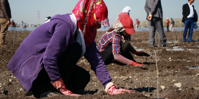 Tarım İşçisi Kadınların 1 Saatlik Ücreti: 4 Lira 45 Kuruş