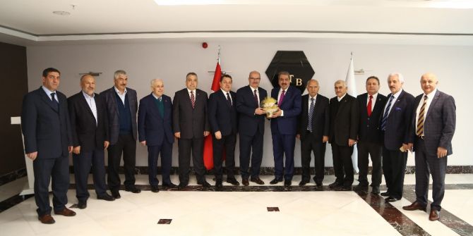 Ato Yönetiminden Atb’ye İade-i Ziyaret