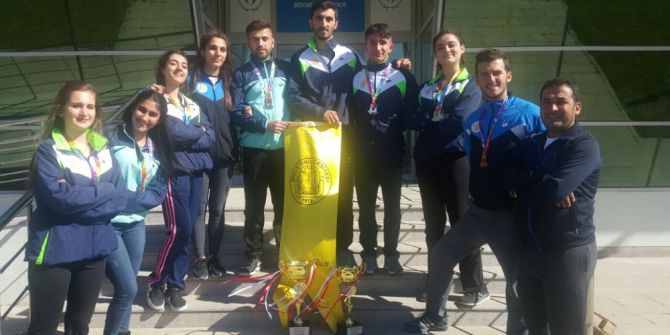 Dü Atıcılık Takımından Türkiye Rekoru