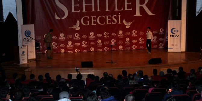 Agd’den ‘Şehitler Gecesi’ Programı