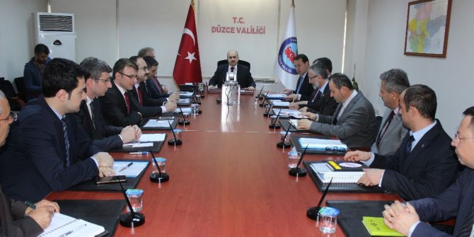 Düzce’de Yatırımlar Mercek Altında