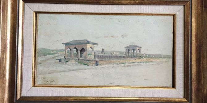 ‘Edirne Hacılar Ezanı Yolu’ İsimli Yağlı Boya Resim Edirne’ye Kazandırıldı