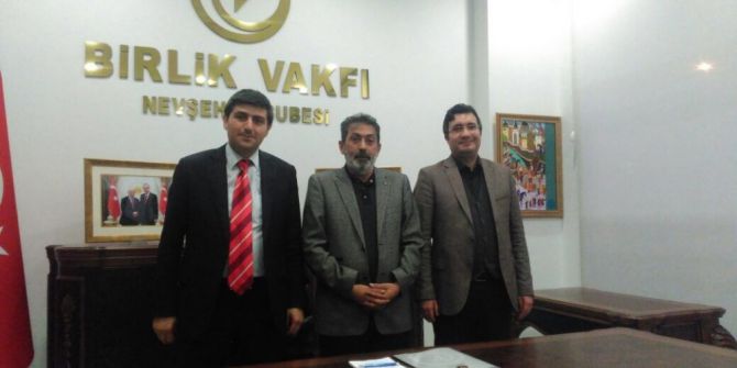 İşkur İl Müdürü Barata, Birlik Vakfı Başkanı Leblebici’yi Ziyaret Etti