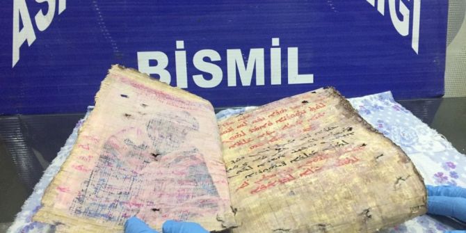 Diyarbakır’da 1700 Yıllık Tarihi Eser Ele Geçirildi