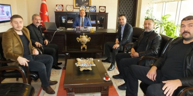 Balyalı Başkan Kılıç Kaymakam Öner’i Ziyaret Etti