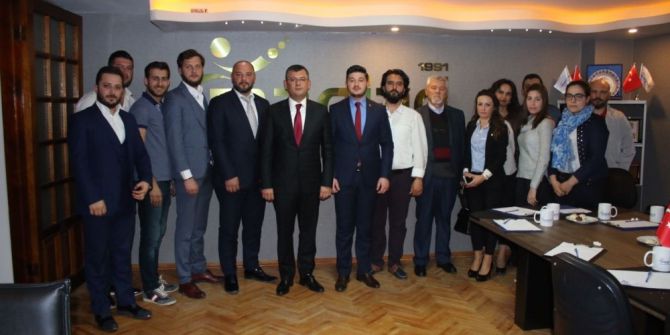 Magiad Chp’li Özgür Özel’i Ağırladı