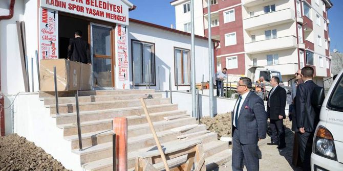 Başkan Yağcı, Beşiktaş Kadın Spor Ve Yaşam Merkezi’ni Gezdi