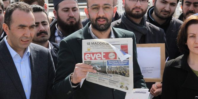 Chp Genel Başkanı Kılıçdaroğlu’na ’Evet’ Gazetesi Gönderdiler