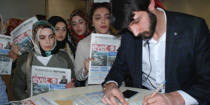 Chp Lideri Kılıçdaroğlu’na ’Evet’ Gazetesi Gönderdiler