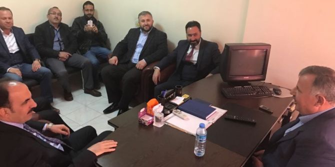 Ak Parti Selçuklu Teşkilatından İnşaatçılar Odasına Ziyaret
