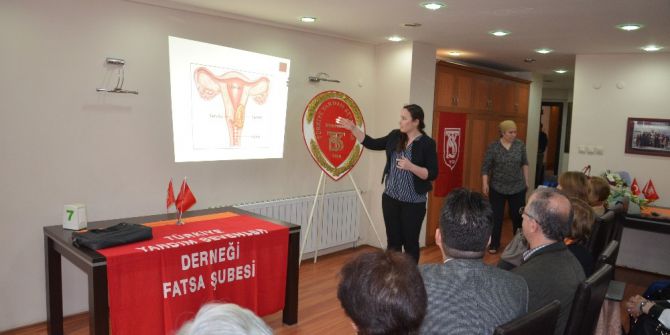 Fatsa’da “Kadın Sağlığı” Konferansı