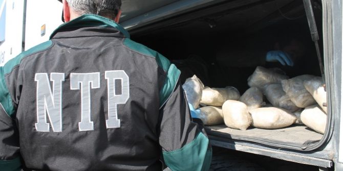 İçinde 26 Yolcu Bulunan Otobüste 100 Kilo Uyuşturucu Yakalandı
