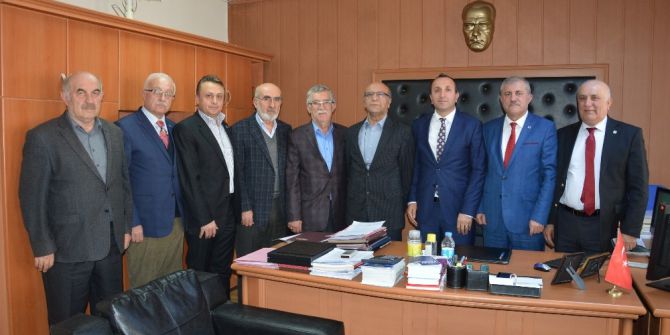 Tokat Muhasebeciler Odasından Vergi Kurumuna Ziyaret