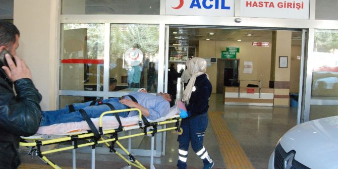 At Arabasından Düşerek Yaralandı