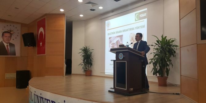 Bingöl’de ’En Etkin Sigara Bıraktırma Yöntemi’ Konferansı