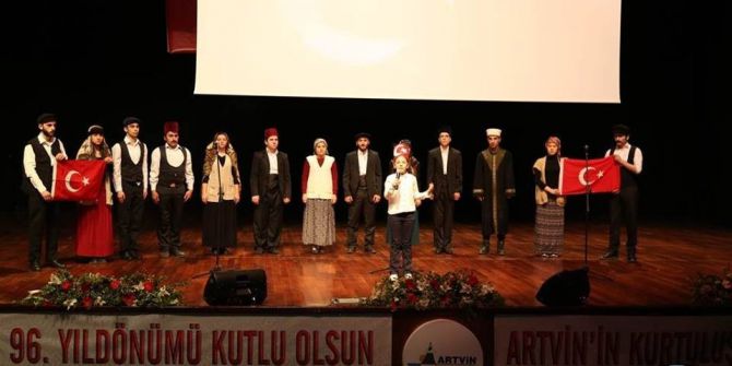 Artvin’in Düşman İşgalinden Kurtuluşunun 96. Yıldönümü Kutlamaları