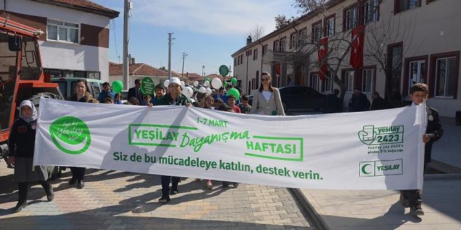 Günyüzü’nde Öğrencilerden Sağlıklı Yaşam Yürüyüşü