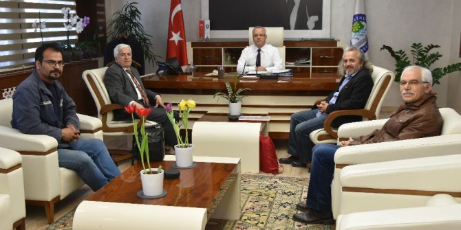 Tiyatro Şenlik Komitesinden Başkan Kayda’ya Ziyaret