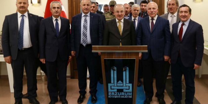 İçişleri Bakan Yardımcısı Öztürk Başkan Sekmen’i Ziyaret Etti