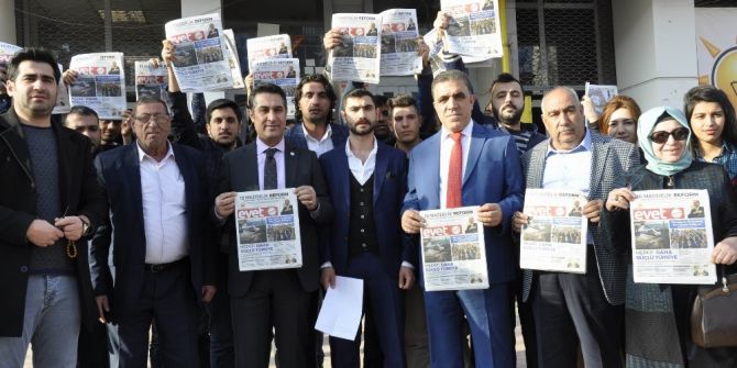 Ak Parti Gençlik Kolları, Kılıçdaroğlu’na Diyarbakır’dan Gazete Gönderdi